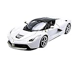 Bburago Ferrari LaFerrari F70 1/18 Scale Diecast Model Car, White