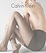 CK Women's Matte Ultra Sheer Pantyhose with Control Top, Buff, Size B