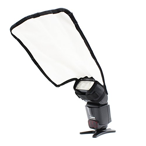 PhotoTrust Flashblender flexible fits for Canon Nikon Sony Pentax Fujiflim Olympus Panasonic and all cameras reflector Bounce Flash, Snoot, Gobo, Diffuser