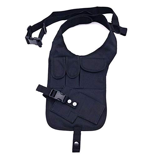 FIRECLUB Outdoor Multi-function Tactical Pistol Hidden Gun Holster Hiking Under Shoulder Helmet Single Shoulder Bag Hunting Bag