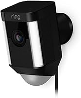 Ring 8SH1P7-BAU0 Spotlight Cam Wired, Black