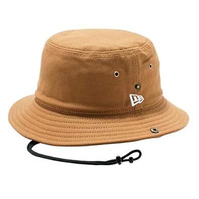 【クリックで詳細表示】NEWERA ニューエラ ハット BUCKET-01 あご紐付き ダックコットン 帽子