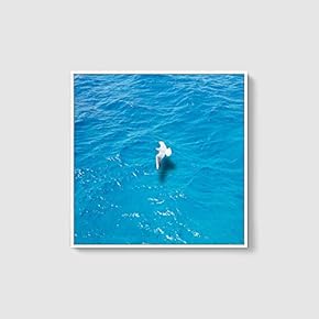 Framed Canvas Home Artwork Decoration Night Canvas Wall Art for Living Room, Bedroom - 16x16 inches