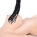 Utimi Fetish Leather Flogger Whip Bondage Sex Toy with Glass Dildo