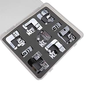 Amazon.com: YOKOYAMA Rolled Hem Pressure Foot Set 6 Sizes
