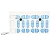 BonBon® 7 Day Weekly Digital Pill Organizer Pill Planner Pill Box Medicine Case w/ 4 Timer Alarm Reminder for Medications Pills Supplements Vitamins