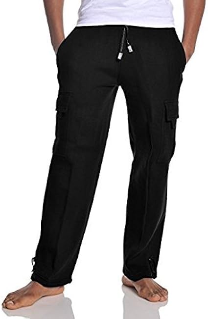 pro club men's heavyweight fleece cargo pants