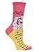 Blue Q Women's Funny Crew Socks ~ Always Be A Unicorn. (fit shoe size 5-10)