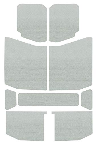 image for Design Engineering 050170 Boom Mat White 4-Door Jeep Wrangler JL (2018