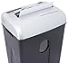 Amazon Basics 12-Sheet Cross Cut Paper, CD, and Credit Card Shredder, Black and Silver