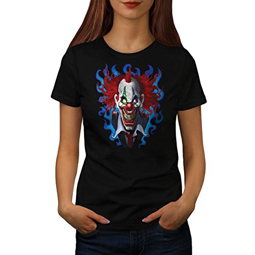Clown Horror Smile Comic Curse Women NEW XXL T-shirt | Wellcoda