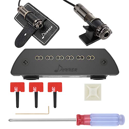 Donner Acoustic Guitar Pickup, DSS12 Sound Seeker Guitar Pickups