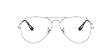 Ray-Ban Unisex RX6489 Aviator Aviator Prescription