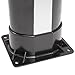 XtremepowerUS Outdoor Solar Heating Shower with Base w/Head and Stand, 7-Feet