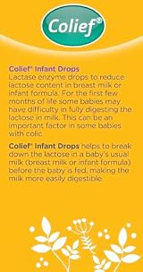 Colief Infant Drops Lactase Enzyme Drops 15 ml for Colic Relief view 4