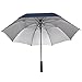 ZEKAR 54/62/68 inch Windproof Large Vented UV Protection and Classic Pongee Fabric Golf Umbrella, Double Canopy Rain Sun Oversized Stick Umbrellas Women Men