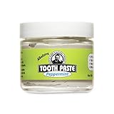 Uncle Harry's Fluoride Free Toothpaste - Peppermint (3 oz glass jar)