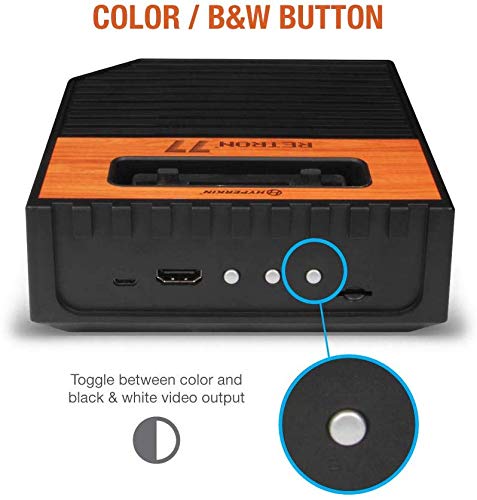 image for Generic Hyperkin Retron 77 Atari 2600 HD Gaming Console with 2x Atari 