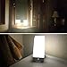 WRalwaysLX LED Square Night Light with Remote Control,Color Changing Table Lamp Battery Operated Lamp for Kids Room, Bedroom,Kitchen USE 3xAA Battery (not Include)