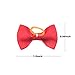 YAKA 60PCS (30 Paris) Cute Puppy Dog Small Bowknot Hair Bows with Rubber Bands Handmade Hair Accessories Bow Pet Grooming Products (60 Pcs,Cute Patterns) (Rubber Bands Style 1)