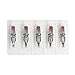 EZTAT2 Tattoo Needle Cartridges 7RM, 20Pcs Disposable Revolution Tattoo Needles Curved Magnum #10 Bugpin Long Taper for Rotary Tattoo Machine Supplies