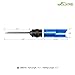 Booms Fishing RH4 Bank Ground Rod Holders Aluminium Folding Simple Pole Holder Blue 1 pcs