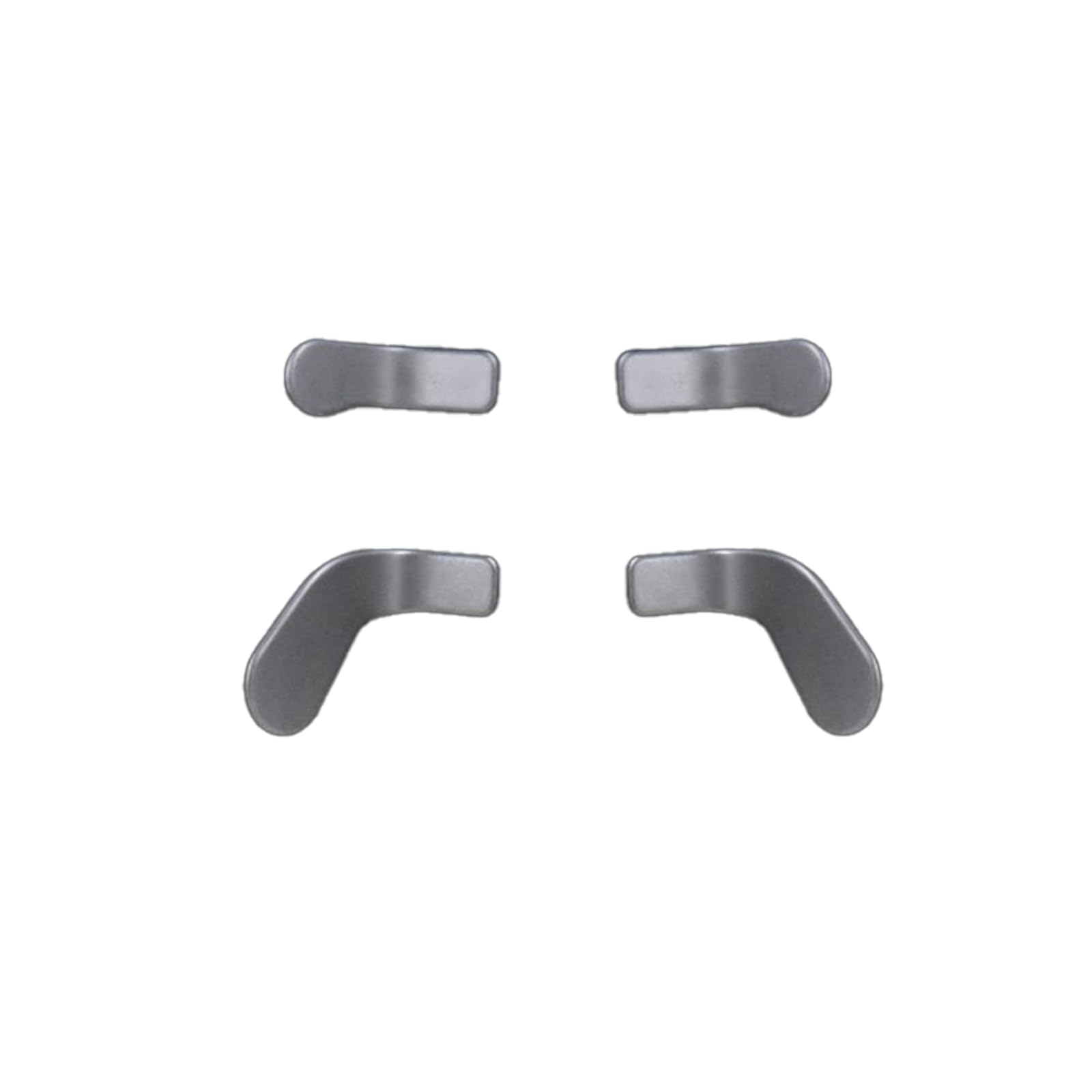 4Pcs Elite 2 Controller Metal Paddles for Xbox One Elite 2 Controller, Stainless Steel Paddles Replacement Accessories for Xbox One Elite/ Elite Series 2/Elite 2 Core Controller (Sliver) [video game] [video game]