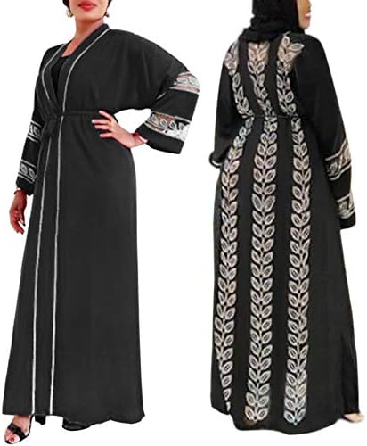 chiffon kaftan maxi dress