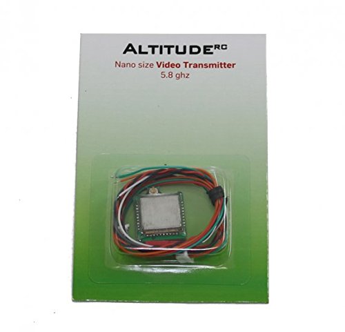 AltitudeRC Nano 5.8Ghz Video Transmitter - For FPV Quadcopter UAV Drone Racing RC Airplanes Cars Boats - Micro Size - Lightweight