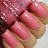 Blush Money Holographic Nail Polish- 0.5 oz Full Sized Bottle