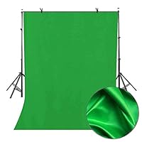 LYLYCTY 5x7ft Green Screen Key Backdrop Soft Pure Green Studio Background ID Photo Photography Backdrop Photo Backdrops Customized Studio Photography Backdrop Background Studio Props LY166