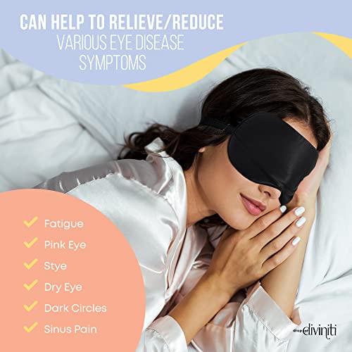 DiviniTi Heated Eye Mask for Dry Eyes Stye Eye Treatment Dry Eye Mask