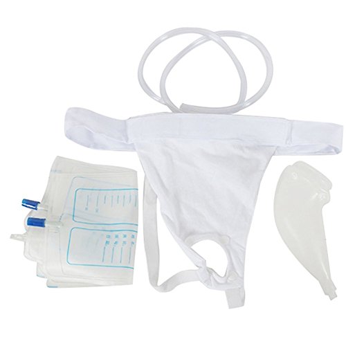 Portable Wearable Men's Urinal Bag Pee Bag Spill Proof Collector