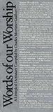 Words Of Our Worship: A Liturgical Dictionary by 
