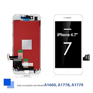 BuTure Schermo per iPhone 7 (Bianco) - immagine 3