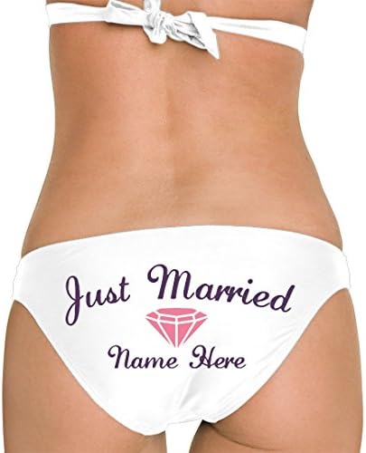 Just Married Custom Booty: Leonetti Swimwear Swimsuit Bikini Bottom