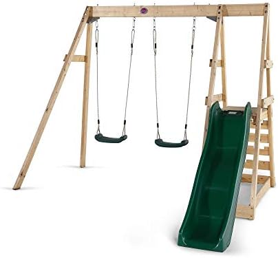 plum swing slide set