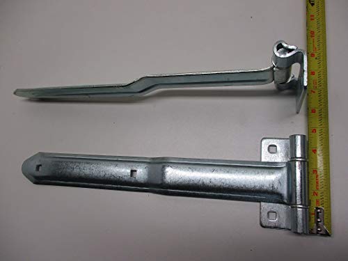 (4) Cargo Utility Trailer RV Door 16" Strap Hinges/Offset Bent Hinges