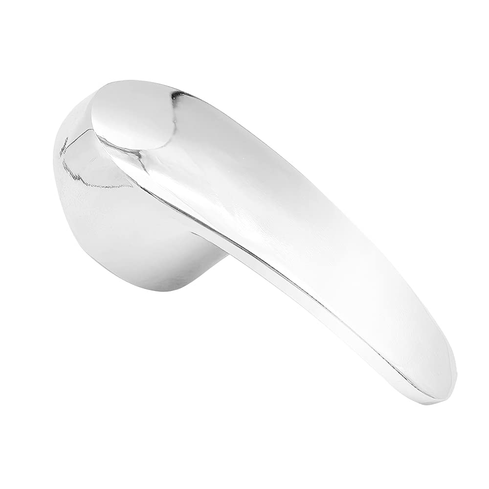 KtbeYTi 40 mm Single Handle Replacement Faucet Handle with Screw Cold Hot Tap Handles for Kitchen Bathroom Faucet (Silver)