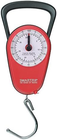 AccuDial No Batteries Accurate Easy Reading Analog Compact Handheld Luggage Scale