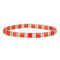 KELITCH Tila Beaded Bracelet for Women Simple