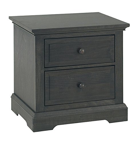 Centennial Chatham 2 Drawer Nightstand- Slate