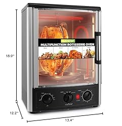 NutriChef Multi-Function Rotisserie Countertop Oven