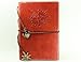 VALERY Nautical Refillable Personal Vegan Leather Journal - String Bound with Built-in Pen Holder and Vintage Brown Lined Diary Notebook , Creative Gift Idea for Vegans /Teachers/ Writers