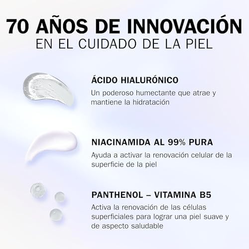 Hyaluronic Acid Crema Hidratante RECAMBIO, Cuidado de la Piel con Niacinamida, 50 ml