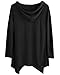 OUGES Women's Long Sleeve Knitted Round Neck Sweatshirt