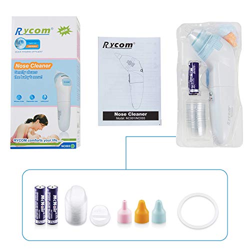 Baby Nasal Aspirator Electric Snot Booger Sucker Nose Vacuum Cleaner Gently Clears Infant's