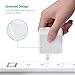 USB Wall Charger RAVPower 3-Port 30W Travel Charger Multi Port USB Charger, Charging Adapter, Compatible Xs XS Max XR X 8 7 Plus, iPad Pro Air Mini, Galaxy S9 S8 Note 8 and More (White)