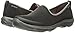 Crocs Women's Busy Day Stretch Skimmer Flat, Black/Graphite, 8 M US