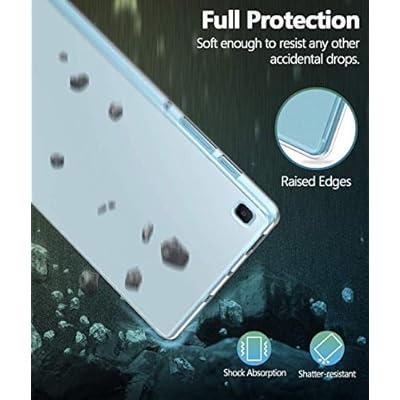 ProElite Soft TPU Transparent Back Case Cover for Samsung Galaxy Tab S6 Lite 10.4 Inch SM-P610